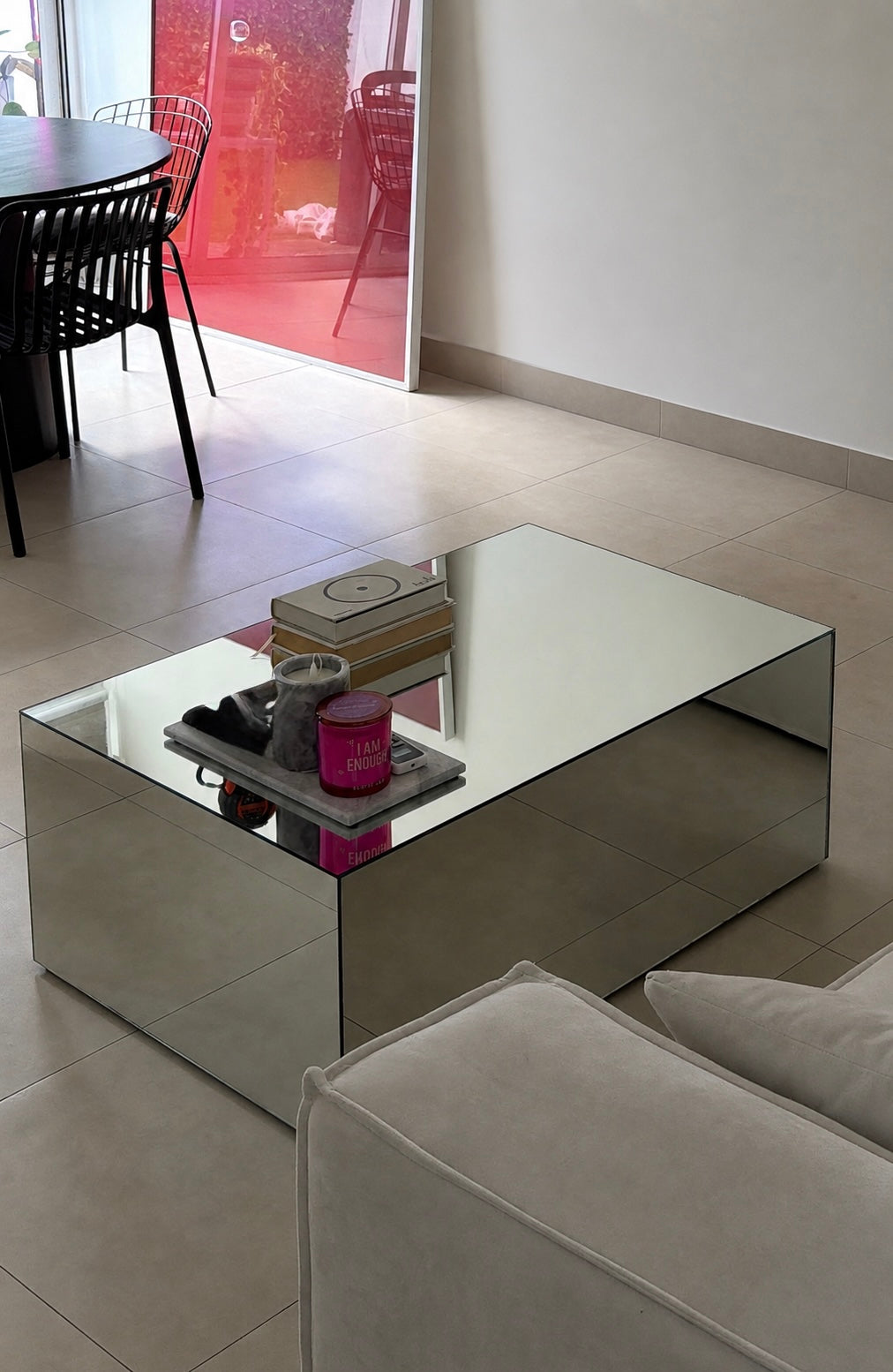 Mirror coffee Table