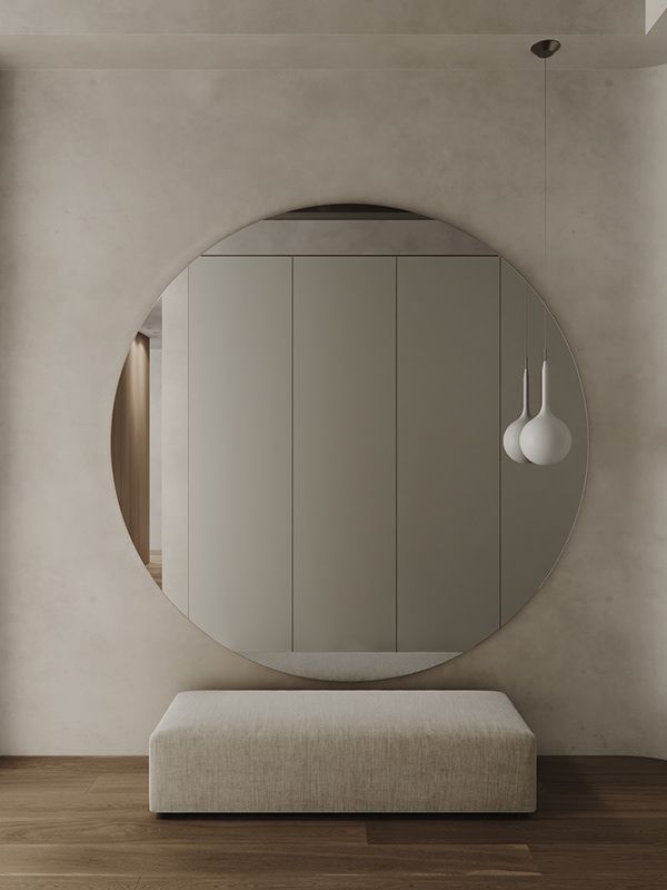 Living Round Mirror